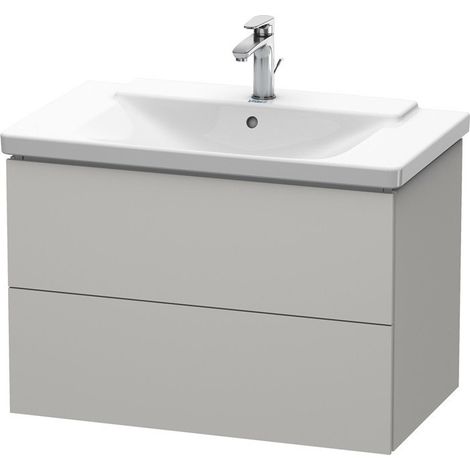Mobile lavabo L-CUBE 820x481x555mm cemento