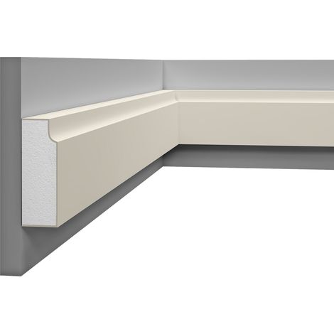 Moulure multifonctionnelle en polystyrène – D9PF54 — barre de 2 m (1/2)