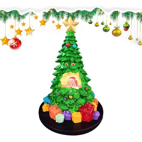 Sapin de Noël de Table - Décoration de Table Lumineuse - Ornement avec Père (1/5)