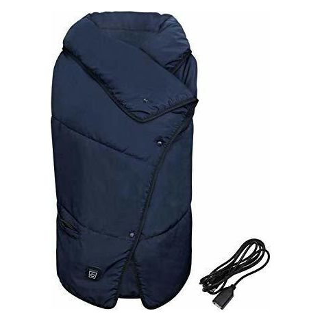 BRAVIX Couverture chauffante électrique Multi-fonction USB portable Couverture de camping de voyage (ne pas inclure la batterie) (1/5)