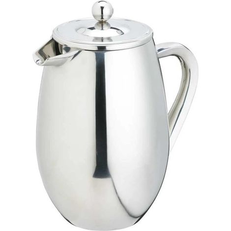 Caffettiera La Cafetière acciaio inox doppia parete 1 litro