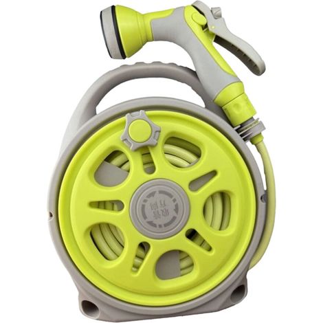 Tubo da giardino in plastica da 16 m e 14 mm, per uso verde.