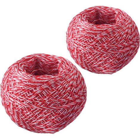 Rouleau Westmark 60 m 2 pièces Rouge/Blanc (1/2)