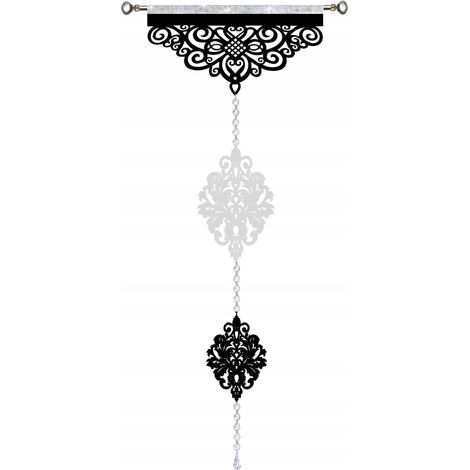 Girlandenanhänger, durchbrochenes Design, glamourös, große Größe