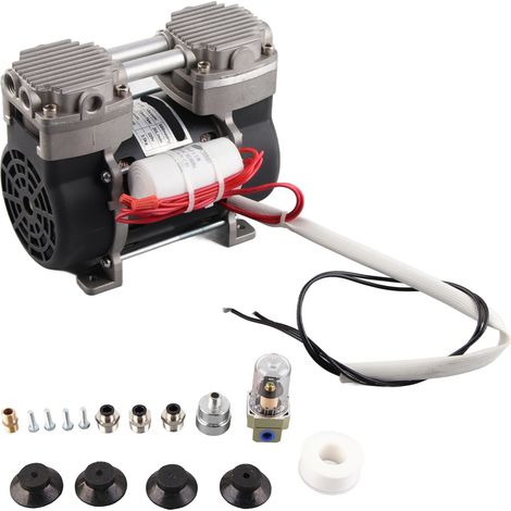 Pompe à vide sans huile VN40 130W 220V mini portable pour machine d'emballage, aspiration puissante, usage professionnel (1/5)