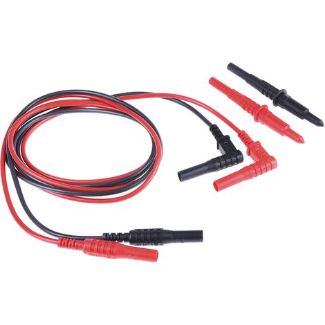 Cordon de test RS PRO 1.2m CAT III, CAT IV ( Prix pour 1 ) (1/4)