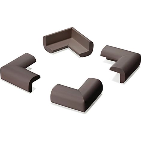Paraspigoli imbottito marrone 5002-4-001 Blister 4 unità INOFIX (1/2)
