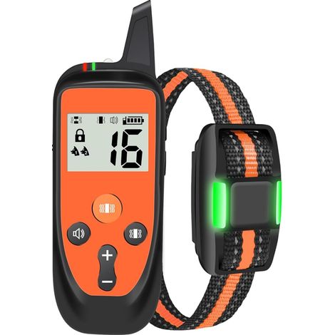 Dog Training Collar with Remote Control - Educational Collar with Sound, Vibration, Safety Lock (1/5)