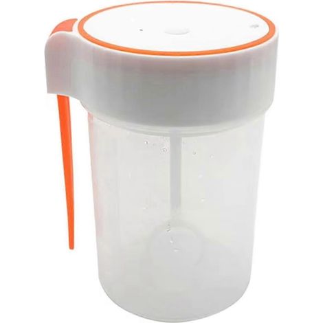 Mug mélangeur automatique pour café et boissons protéinées - Bouteille anti-fuite à bouton-poussoir (1/4)