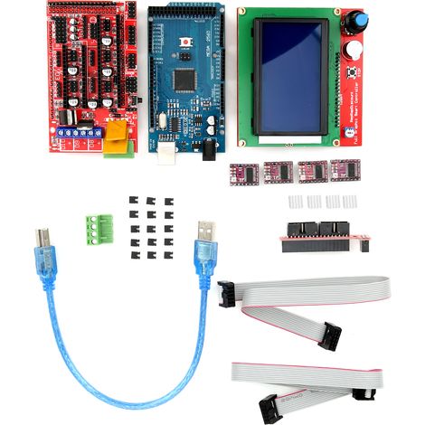 3D-Drucker-Kit-Controller RAMPS für Mega 2560 R3 12864 8825 Treiberausrüstung (1/5)