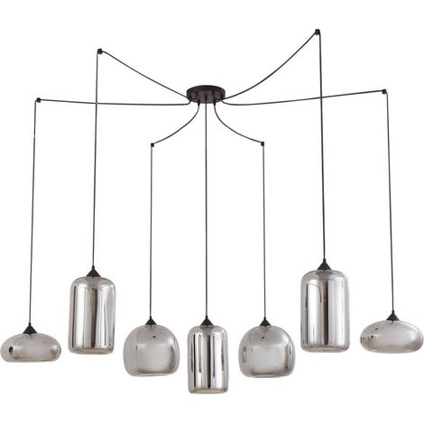 Ceiling Lightdimmable 'Marla' made of Glass for Living Room & Dining Room (1/5)