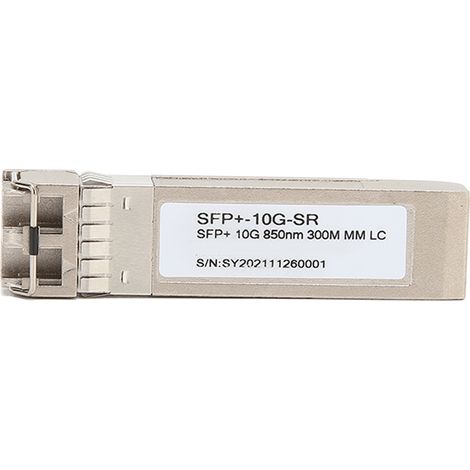Module SFP+ 10GBASE SR 850 nm, portée de 300 mètres, compatible DDM, émetteur-récepteur SFP+ multimode LC vers port Ethernet pour Intel E10GSFPSR (1/5)
