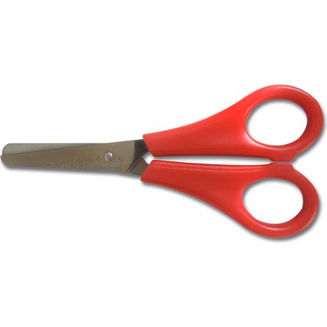Ciseaux d'école pointe ronde 12,5 cm