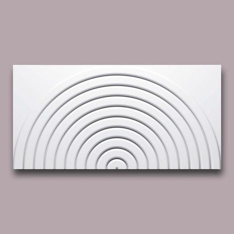 3d panneau mural CANELé R L ARSTYL Noel Marquet Lambris mural Panneau acoustique élément décoratif design moderne blanc 0,18 m2 (1/5)