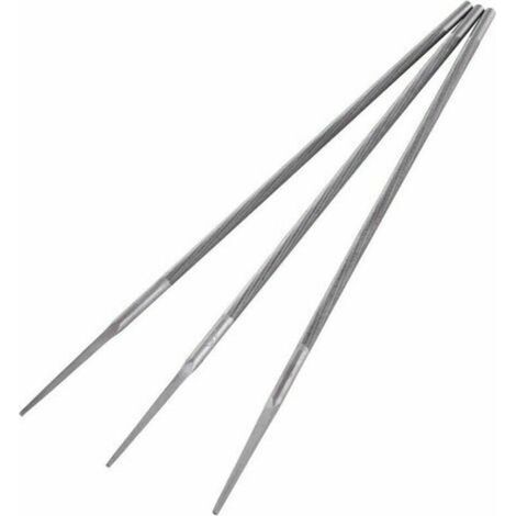 Limes rondes,affuteuse de chaine tronconneuse,affute chaine tronconneuse 4mm 3Pcs