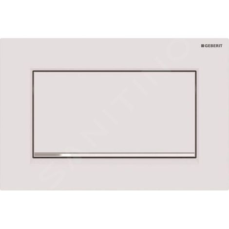 Geberit Sigma10 plaques de déclenchement, pour rinçage-arrêt, à