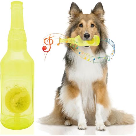 Jouet à mâcher pour chien - Jaune - 20 x 5,5 x 5,5 cm - Jouet à mâcher pour chien - Animal de compagnie - Jouets à mâcher (1/5)
