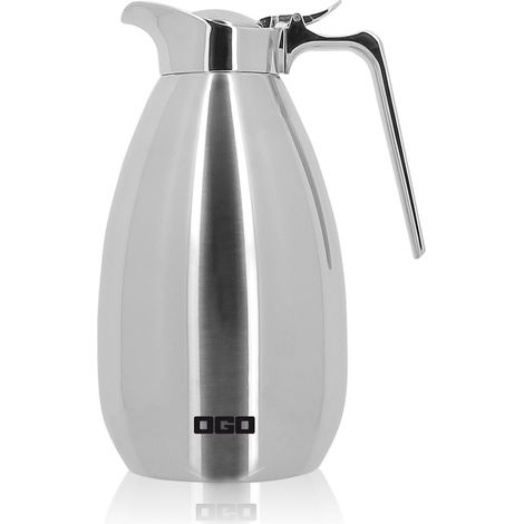 Pichet isotherme en acier inoxydable 0,6L (1/5)
