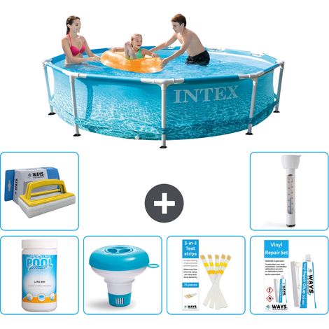 Intex Piscina con struttura Rotonda - 305x76 cm - 7-pezzi  S21317 (1/5)