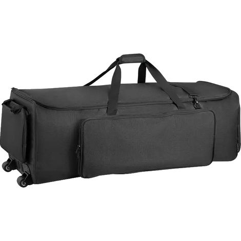 Trommelzubehör Rolltasche, mehrere Taschen, strapazierfähiger Reißverschluss, armeegrün (1/2)