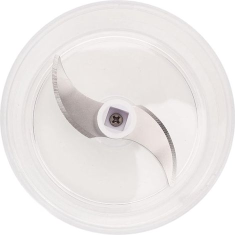 Picadora de ajo genérica, eficiente, segura, de acero inoxidable, cuchillos para cocina de amplia aplicación (AZUL) (1/5)