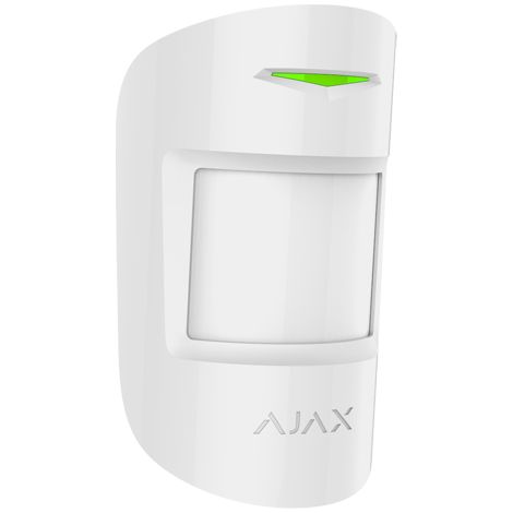 Ajax Capteur PIR double technologie AJ-MOTIONPROTECTPLUS-W (1/2)