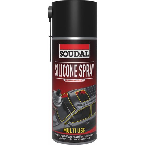 Silikonspray Soudal 400 ml - transparent
