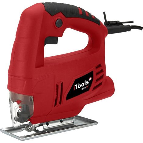 Scie sauteuse 350W  Lame et jeu de brosses de charbon ITOOLS