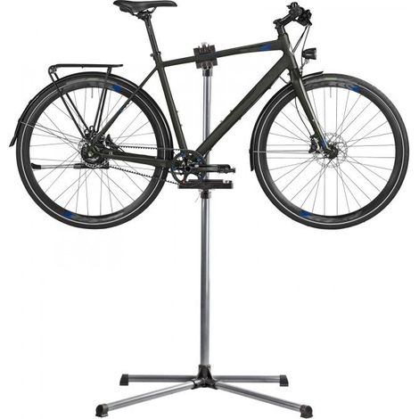 Support réparation vélo tablette réglable tube acier sécurité accrue