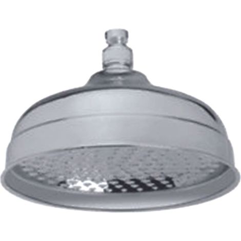 1PZ SOFFIONE DOCCIA IN ACCIAIO INOX - ø mm.100