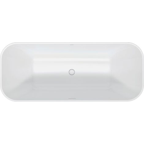 Baignoire Duravit DuraFoga, blanche, à poser, 700573000000000,