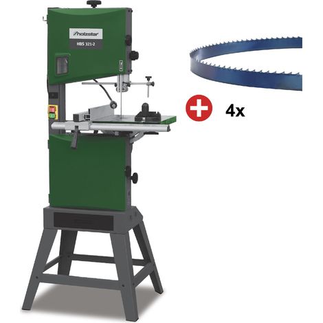Pack scie à ruban verticale bois HBS321-2 avec 5 lames de scie Holzstar PACK HBS321-2 (1/3)