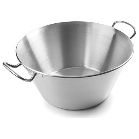 Bacinella conica Lacor acciaio inox 30 litri 50 cm