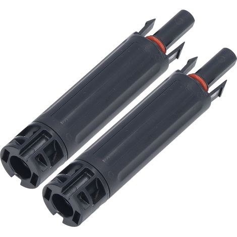 Lot de 2 connecteurs de fusible photovoltaïques 1000 V pour le raccordement de panneaux solaires 20 A (1/5)