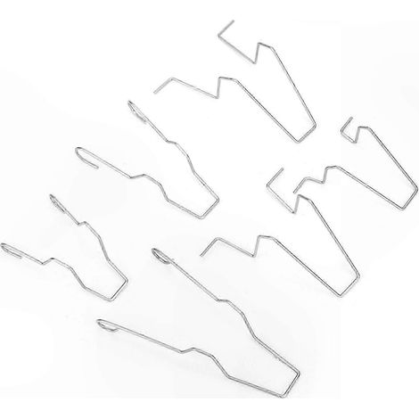 6 Stück Federklammern für Scheinwerferlampen H1, H3, H4, H7, Halteklammern, universell passend, Ersatzteile für Autobeleuchtung (1/5)