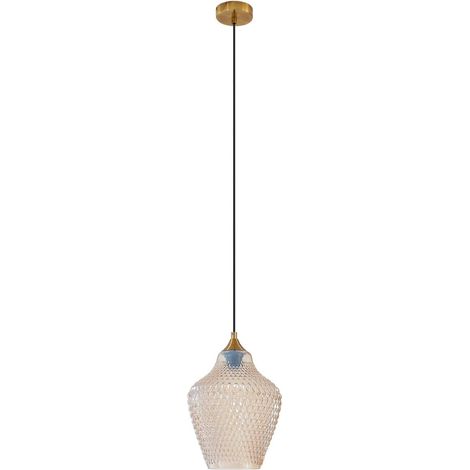 Lindby 'Drakar' in Beige da Vetro