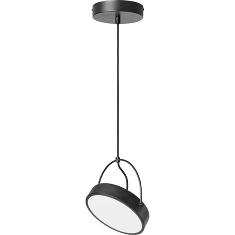 OSRAM Suspension LED Decor Puck, Acier Noir, 12W, 590lm, 3000K, CRI 90, mobile (1/5)