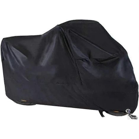 Housse de moto en tissu Oxford 190T imperméable et indéchirable avec cadenas (1/5)