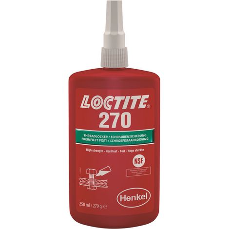 Fijador Alta Resistencia Loctite 270-250Ml