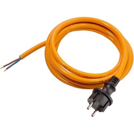 Extensión eléctrica as schwabe 3 metros naranja protección ip 44