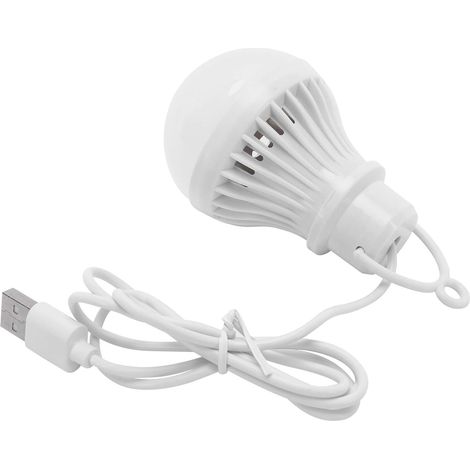 Lampe LED Camping USB 5V 5W avec Crochet (1/5)