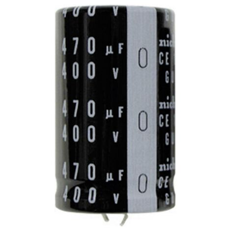 Nichicon LGU1E472MELZ Condensateur électrolytique Snap-In 10 mm 4700 µF 25 V/DC 20 % (Ø x L) 22 mm x 25 mm 1 pc(s) W18236 (1/3)