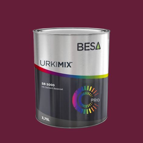 Pot de peinture Polyuréthane / bi composant Violet Bordeaux RAL 4004  Brillant - 150 gr