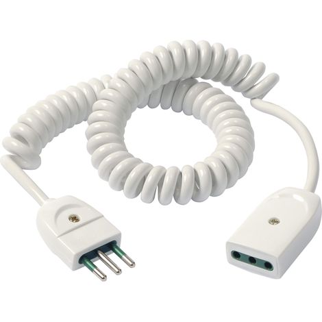 VIMAR - 0P32347.B Cavo prolunga estensibile 3G0,75 3m bian