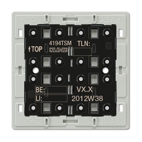 Módulo sensor Jung 4194tsm cableado botones LED temperatura