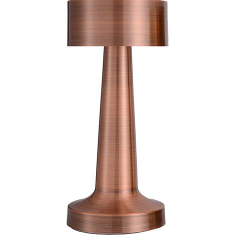 Lampe de bureau de luxe nordique Ins Bar Touch rétro en métal haltère lampe de bureau chambre créative tête de lit décoration lampe de bureau (1/5)