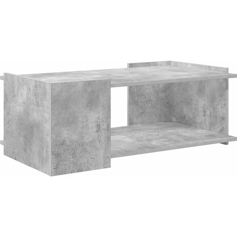 Tavolino da salotto Grigio Cemento 90 x 50 x 33 cm vidaXL