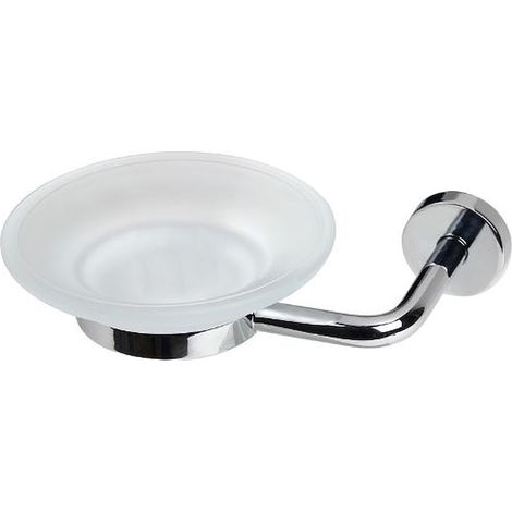 KOH-I-NOOR Tito 7417kk porta sapone vetro/cromato codice prod: 7417KK