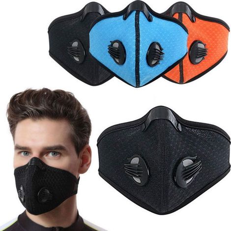 Masque anti-poussière, Masque respirant anti-pollution SUNWAN, Respirateur anti-poussière avec charbon actif