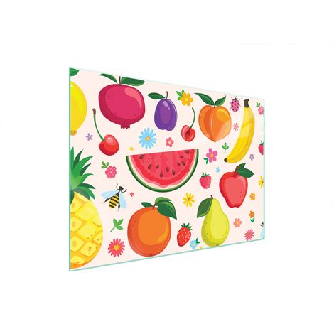 GLASSCHUTZPLATTE FÜR HERD 70x52 FRUIT (1/5)